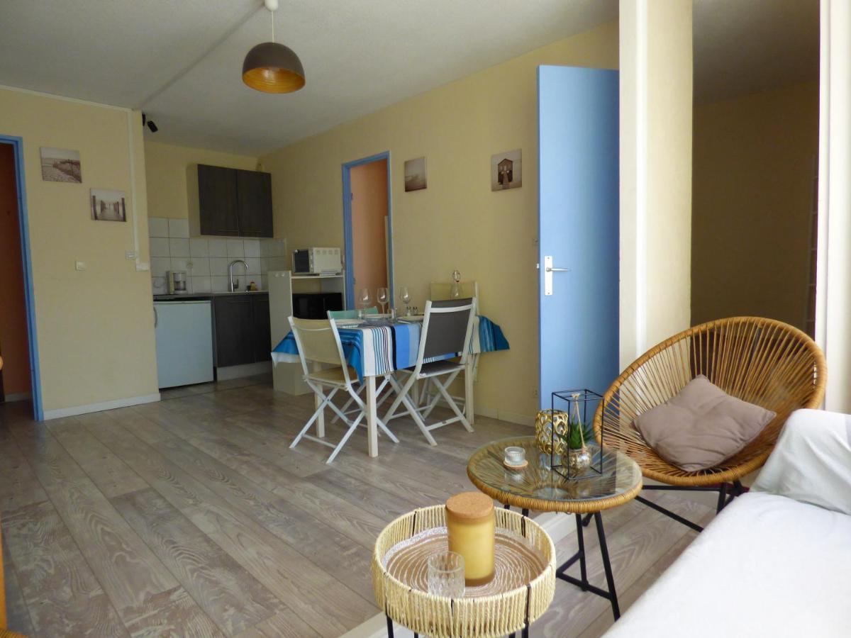 Charmant T2, Cabine, Parking, Les Balcons De La Mediterranee, Narbonne Plage מראה חיצוני תמונה