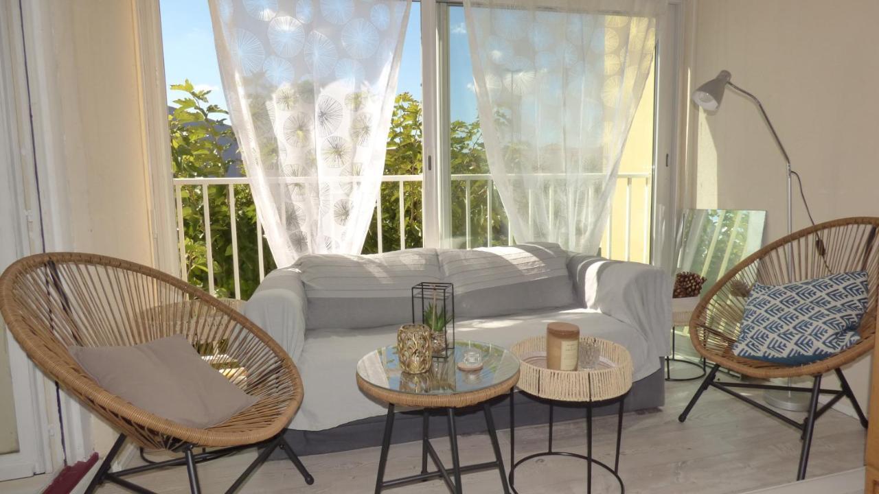 Charmant T2, Cabine, Parking, Les Balcons De La Mediterranee, Narbonne Plage מראה חיצוני תמונה