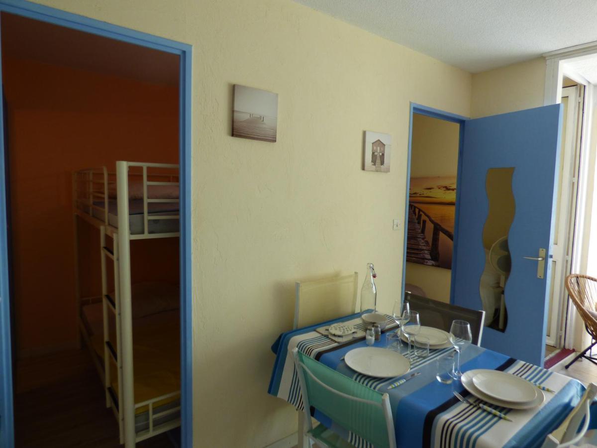 Charmant T2, Cabine, Parking, Les Balcons De La Mediterranee, Narbonne Plage מראה חיצוני תמונה