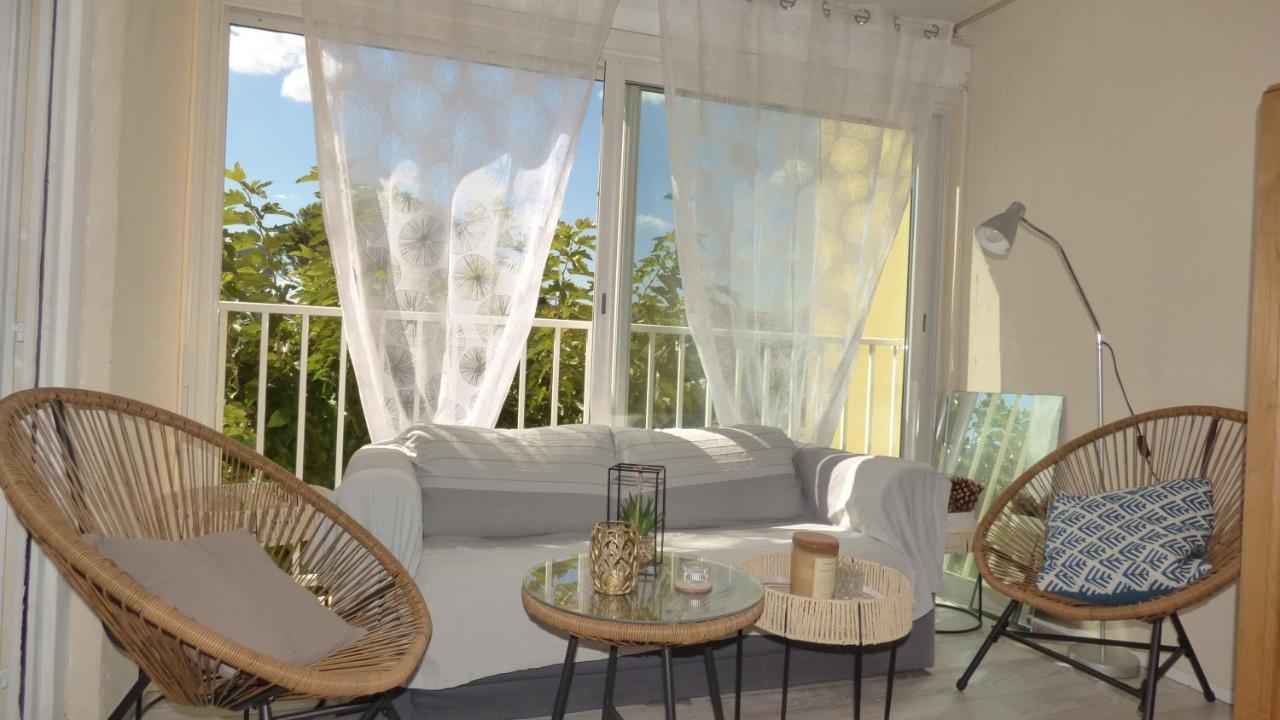 Charmant T2, Cabine, Parking, Les Balcons De La Mediterranee, Narbonne Plage מראה חיצוני תמונה